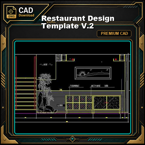 ★【Restaurant Design Template V.2】★