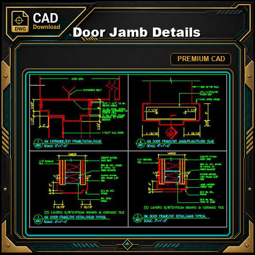 ★【Door Jamb Details】★