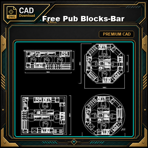 Free Pub Blocks-Bar
