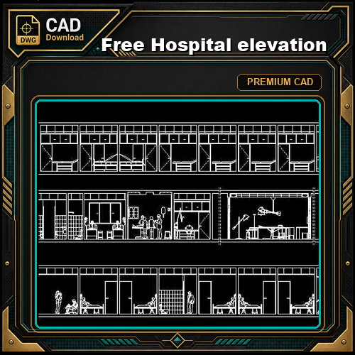Free Hospital elevation